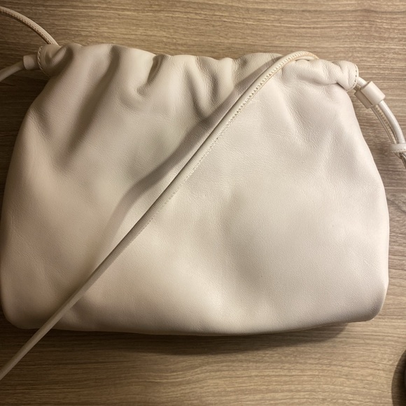 Cos Mini Cavatelli Clutch in White Leather - Picture 6 of 12